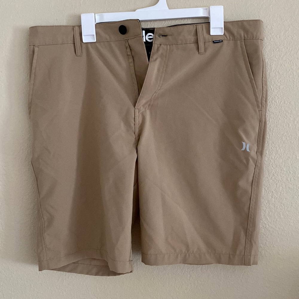 Khaki Hurley Walk Shorts Size 36